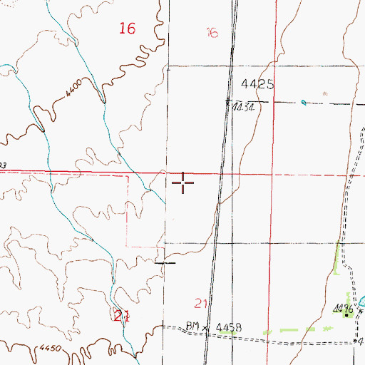 Topographic Map of South Lost Creek, UT