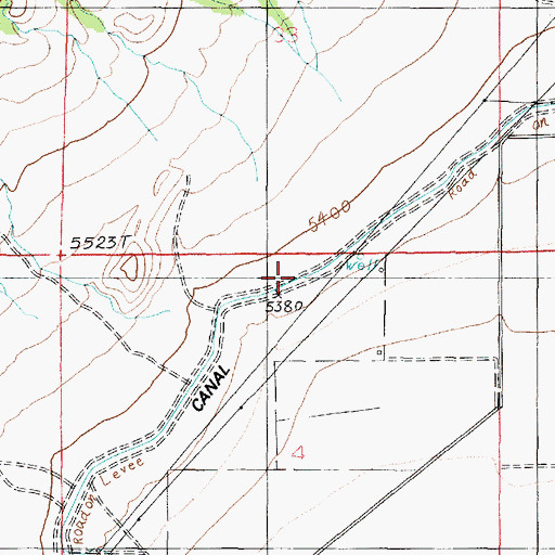 Topographic Map of State Canal, UT