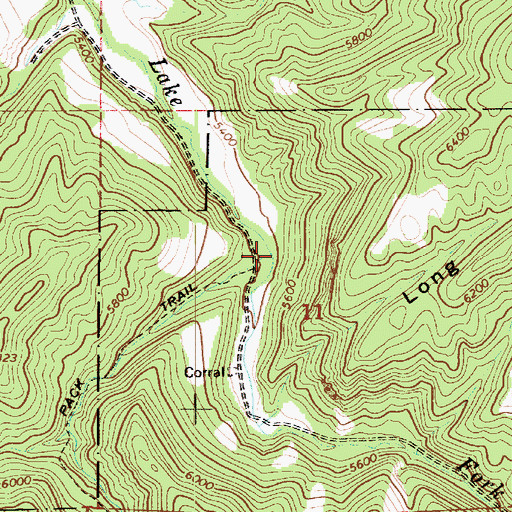 Topographic Map of Sweat Creek, UT