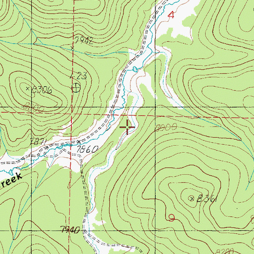 Topographic Map of Tar Kiln Hollow, UT