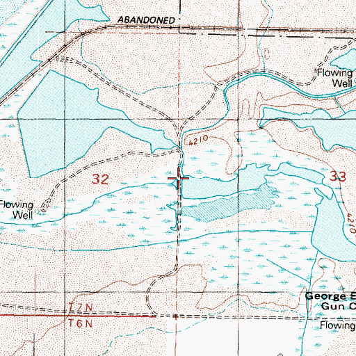 Topographic Map of Third Salt Creek, UT