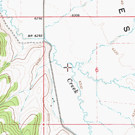 Topographic Map of Thorn Creek, UT