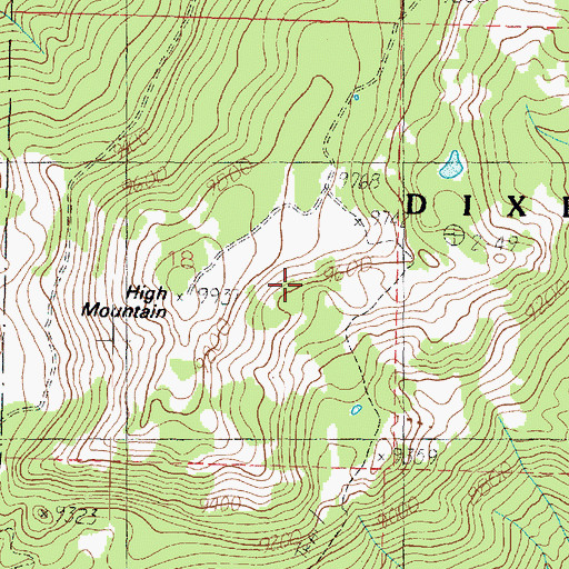 Topographic Map of Tinks Racetrack, UT
