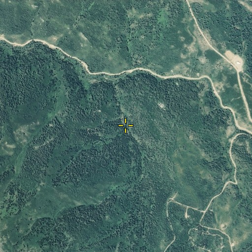 Aerial/Satellite Image of Van Fleet Creek, UT