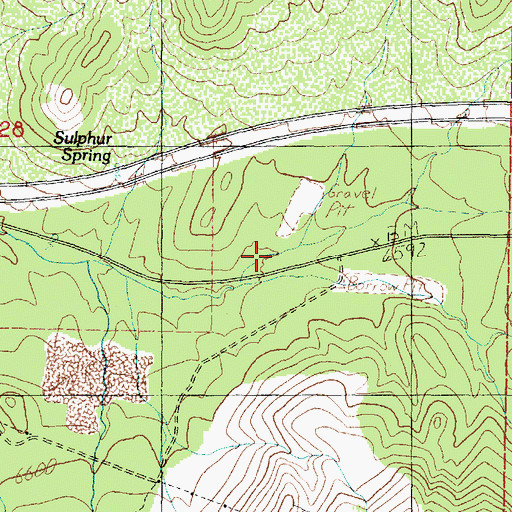 Topographic Map of Wales Canyon, UT