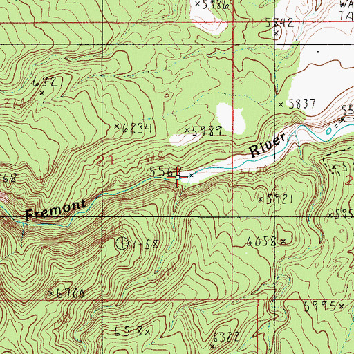 Topographic Map of Wide Hollow, UT