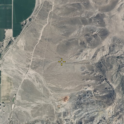 Aerial/Satellite Image of Winget Canyon, UT