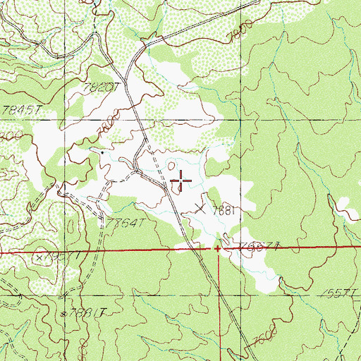 Topographic Map of Dry Wash Number Two Dam, UT