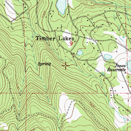 Topographic Map of Clyde Lake, UT