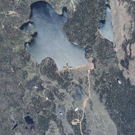Aerial/Satellite Image of Chepeta Dam, UT