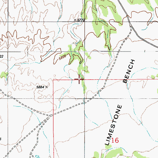 Topographic Map of Emery County, UT