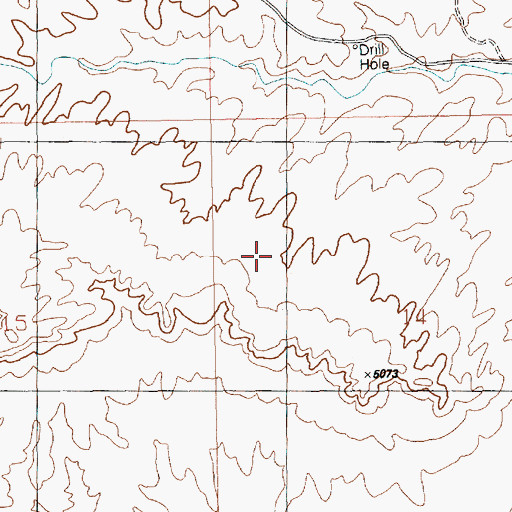 Topographic Map of Grand County, UT