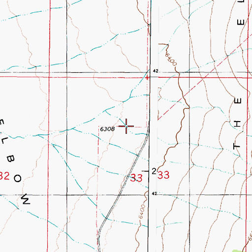 Topographic Map of Piute County, UT
