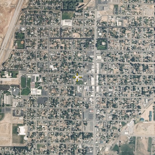 Aerial/Satellite Image of Ashman Elementary School, UT
