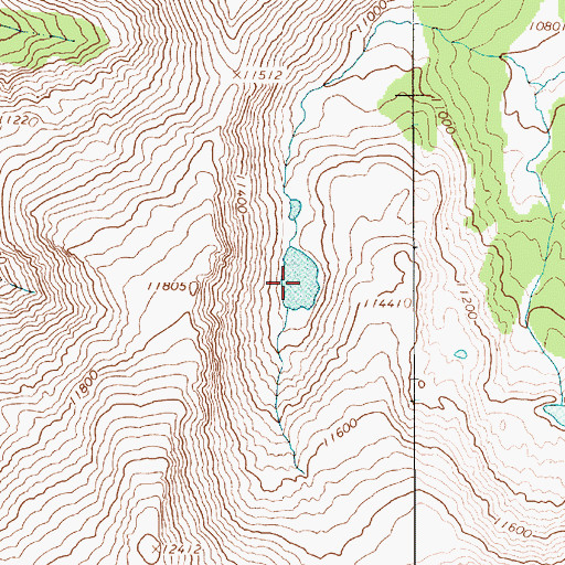 Topographic Map of Bobs Lake, UT