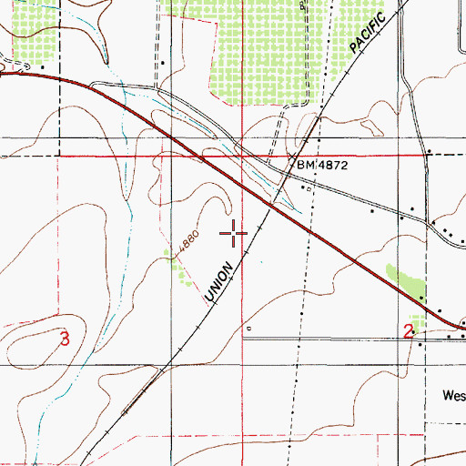 Topographic Map of Bountiful Peak Picnic Area, UT
