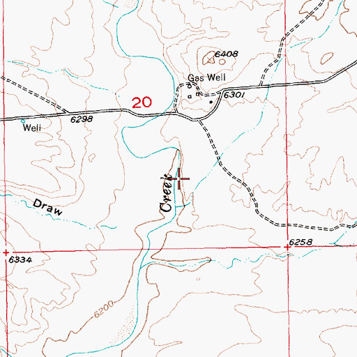 Topographic Map of Clay Basin Wildlife Management Area, UT