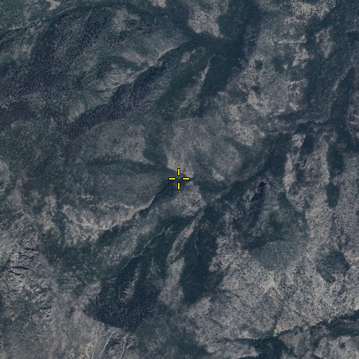 Aerial/Satellite Image of Death Valley Spring, UT