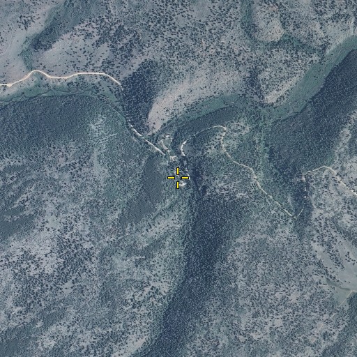 Aerial/Satellite Image of Deep Creek Campground, UT
