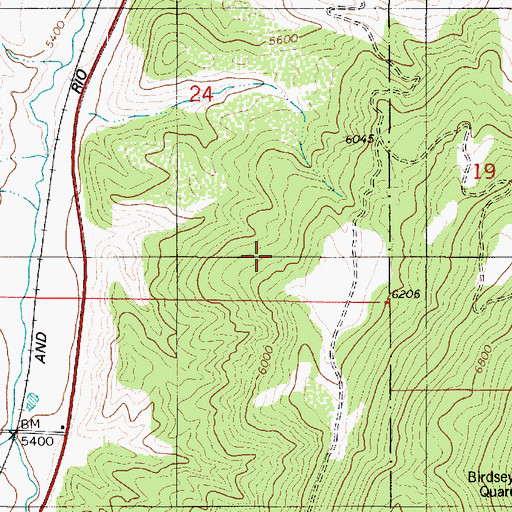 Topographic Map of Jackson Wildlife Management Area, UT