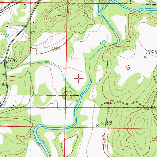 Topographic Map of Island Park (historical), AL