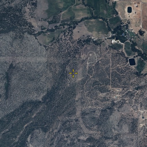 Aerial/Satellite Image of Little Mountain, UT