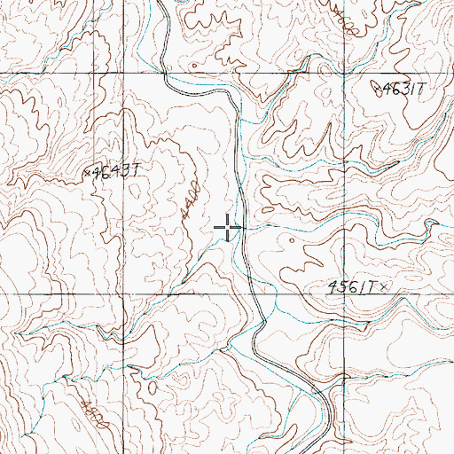 Topographic Map of Low Canyon, UT