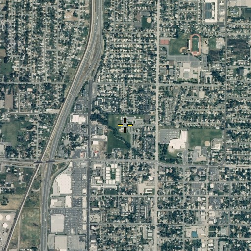 Aerial/Satellite Image of Meadowbrook Elementary School, UT