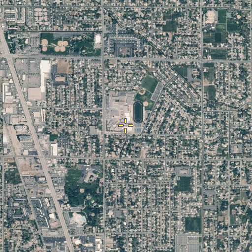 Aerial/Satellite Image of Orem High School, UT