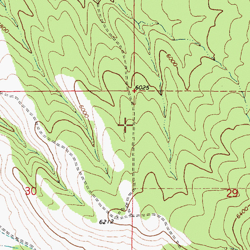 Topographic Map of Pioneer Wildlife Management Area, UT