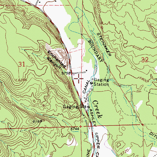 Topographic Map of Remember the Maine Picnic Site, UT