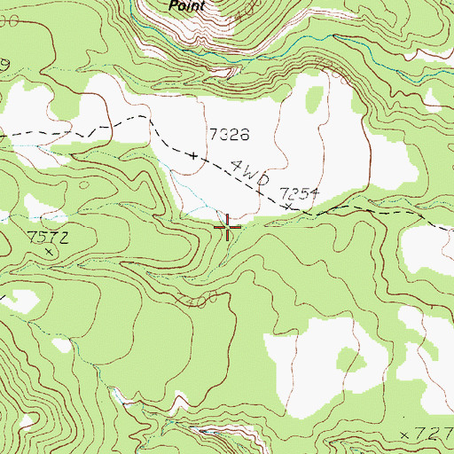 Topographic Map of Salt Lick Draw, UT