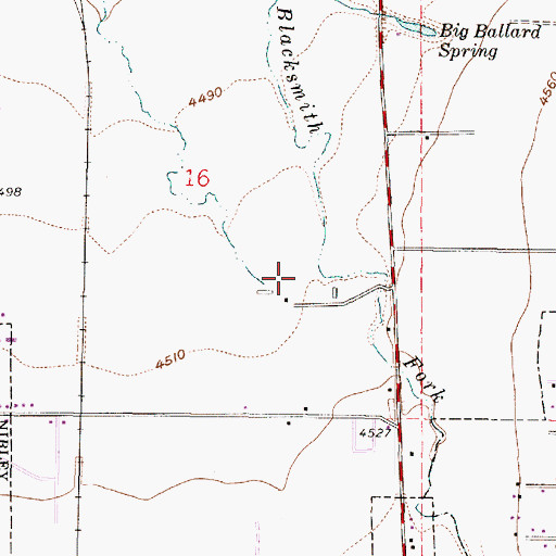 Topographic Map of Settlement Fort (historical), UT