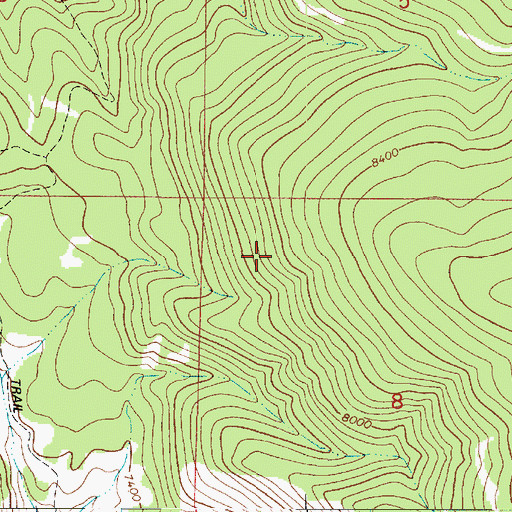 Topographic Map of Starvation Wildlife Management Area, UT