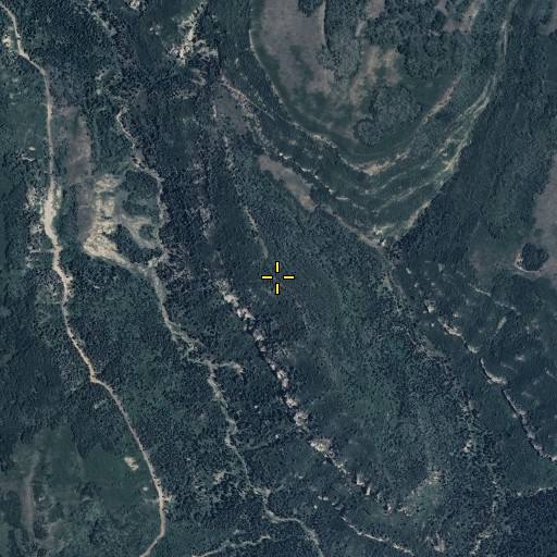 Aerial/Satellite Image of Steamboat, UT
