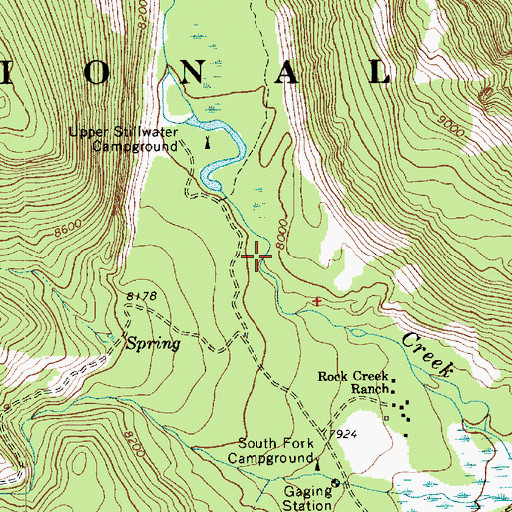 Topographic Map of Stillwater Heliport, UT