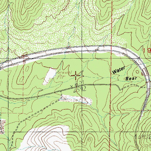 Topographic Map of Water Canyon, UT