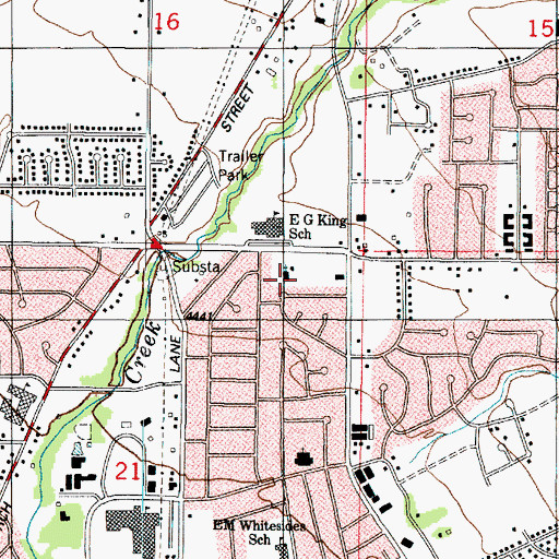 Topographic Map of Layton Community Church, UT