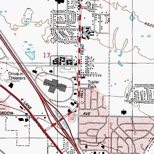 Topographic Map of Layton Hills Baptist Church, UT