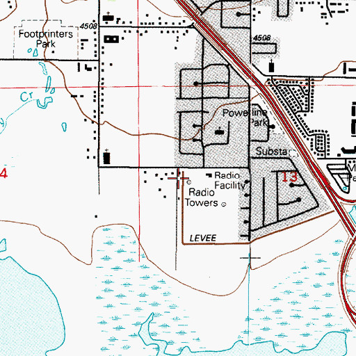 Topographic Map of Provo United Pentacostal Church, UT