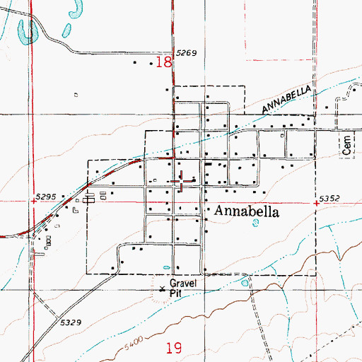 Topographic Map of The Church of Jesus Christ of Latter Day Saints, UT