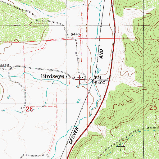 Topographic Map of The Church of Jesus Christ of Latter Day Saints, UT