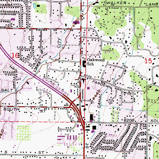 Topographic Map of The Church of Jesus Christ of Latter Day Saints, UT