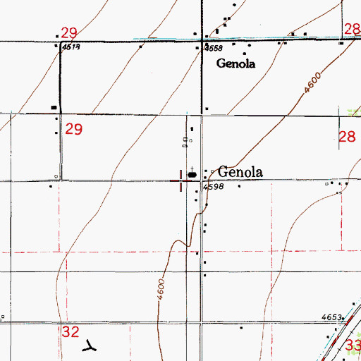 Topographic Map of The Church of Jesus Christ of Latter Day Saints, UT