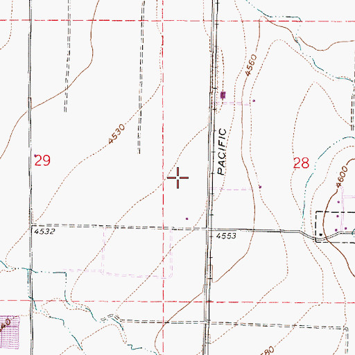 Topographic Map of The Church of Jesus Christ of Latter Day Saints, UT