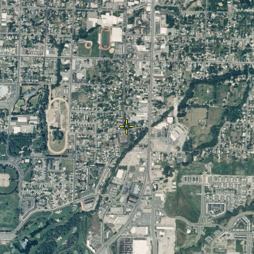 Aerial/Satellite Image of The Church of Jesus Christ of Latter Day Saints, UT