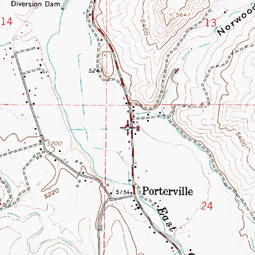 Topographic Map of The Church of Jesus Christ of Latter Day Saints, UT