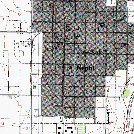 Topographic Map of The Church of Jesus Christ of Latter Day Saints, UT
