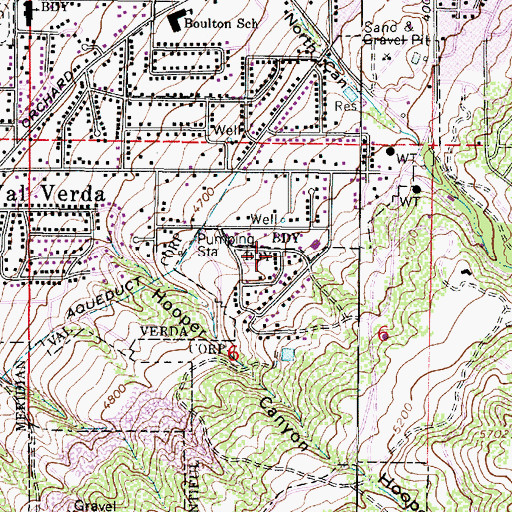 Topographic Map of The Church of Jesus Christ of Latter Day Saints, UT