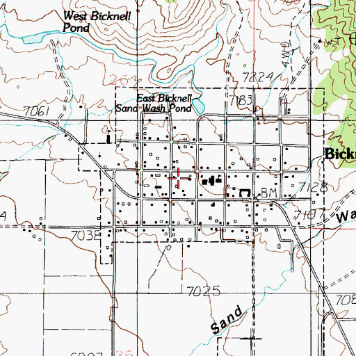 Topographic Map of The Church of Jesus Christ of Latter Day Saints, UT